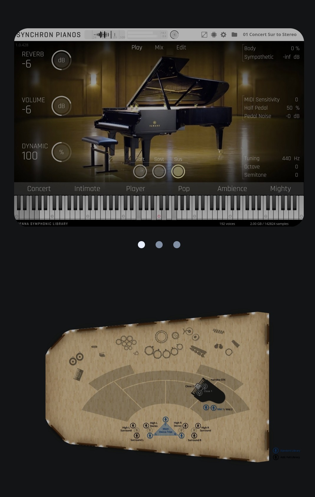 vienna symphonique library synchron cfx yamaha